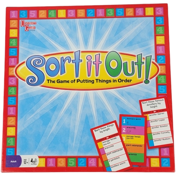 University Games Sort It Out - 2008 - Picture 4 of 5